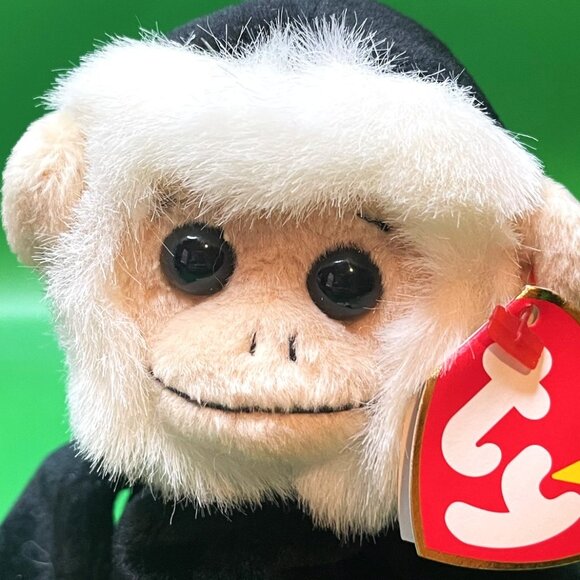 Ty Beanie Baby Mooch Spider Monkey 1999 Beanbag Plush Stuffed Animal Toy Gift - Picture 7 of 8